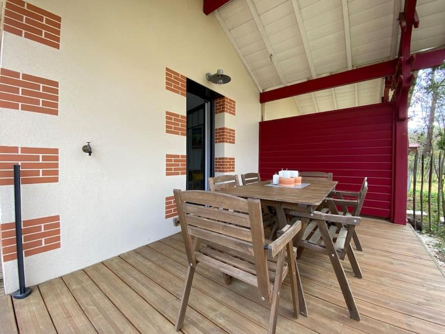 Maison Typee Arcachonnaise Avec Piscine Commune La Teste-de-Buch Extérieur photo